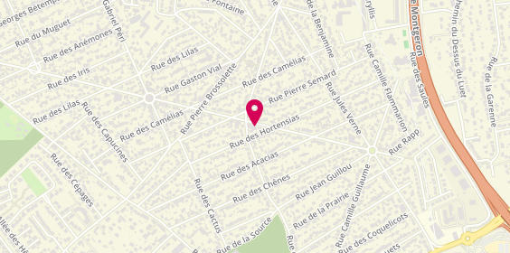 Plan de BARUFFINI Morgane, 88 Rue Paul Vaillant Couturier, 91270 Vigneux-sur-Seine