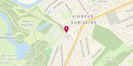 Plan de MARCELIN Stéphanie, 5 Avenue Henri Barbusse, 91270 Vigneux-sur-Seine