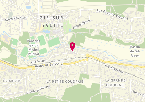 Plan de LEMEUNIER Mathilde, 9 Rue Raoul Dautry, 91190 Gif-sur-Yvette