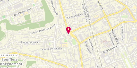 Plan de GUÉRIN Emmanuella, 14 Rue d'Auxonne, 54000 Nancy