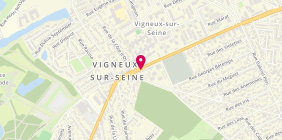 Plan de JAEGY Jean François, 48 Avenue Henri Barbusse, 91270 Vigneux-sur-Seine