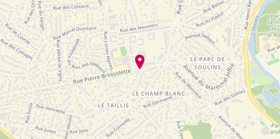 Plan de KAHN Léticia, 67 Rue Pierre Brossolette, 91330 Yerres