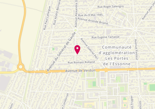 Plan de LALOT Carole, 121 Rue Maximilien Robespierre, 91550 Paray-Vieille-Poste