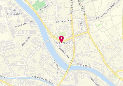 Plan de MULLER Cynthia, 13 Rue du General de Gaulle, 54220 Malzéville