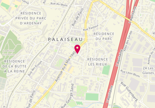 Plan de COLLIN Vincent, 16 Rue Tronchet, 91120 Palaiseau
