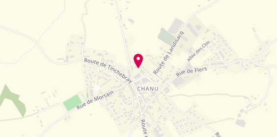 Plan de SAVARY Céline, Route de Landisacq, 61800 Chanu