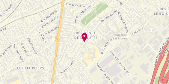 Plan de OZANNE Margot, 170 Rue des Rabats, 92160 Antony