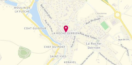Plan de BARBU Julie, 3 Place du Martray, 22450 La Roche-Jaudy