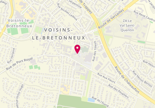 Plan de LAHITTE Mélissa, 35 Rue Aux Fleurs, 78960 Voisins-le-Bretonneux