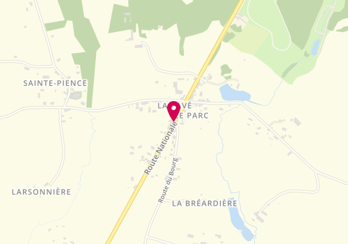 Plan de LEROUX Lucie, 15 Route Nationale, 50870 Le Parc