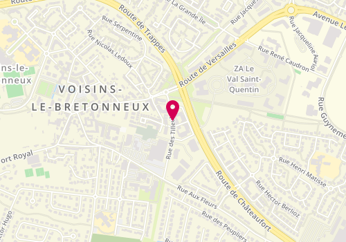 Plan de BILLON Marie Aude, 11 Rue des Tilleuls, 78960 Voisins-le-Bretonneux