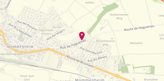 Plan de ARENZ Sylvia, 31 Route de Haguenau, 67670 Mommenheim