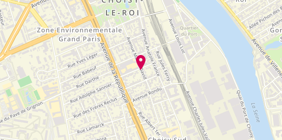 Plan de KURSUN Derya, 42 Avenue Marcel David, 94600 Choisy-le-Roi