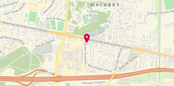 Plan de N'DJAMPO Marie, 5 Rue des Turlurets, 92290 Châtenay-Malabry