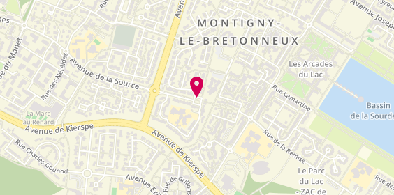 Plan de BOISNARD Solenne, 10 Place George Sand, 78180 Montigny-le-Bretonneux