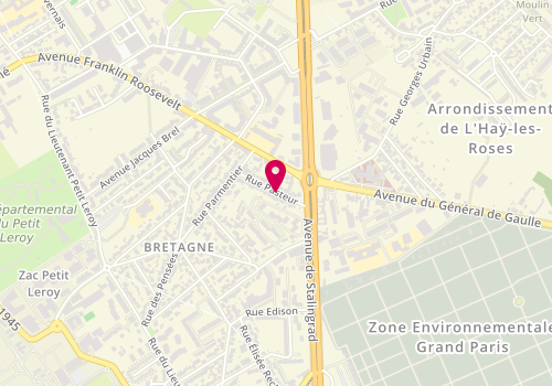 Plan de BONTIFF Emma, 24 Rue Pasteur, 94550 Chevilly-Larue