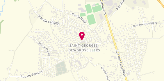 Plan de TRAVERS Demis, 3 Rue du Jardin, 61100 Saint-Georges-des-Groseillers