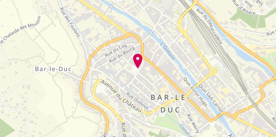Plan de DE Monte Charline, 14 Place Reggio, 55000 Bar-le-Duc