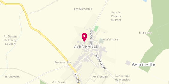 Plan de LEVIEUX Benjamin, 4 Impasse du Chateau, 54385 Avrainville