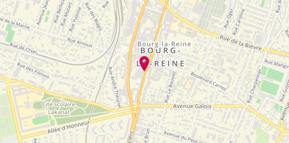 Plan de BURTIN Thibaut, 114 Avenue du Général Leclerc, 92340 Bourg-la-Reine