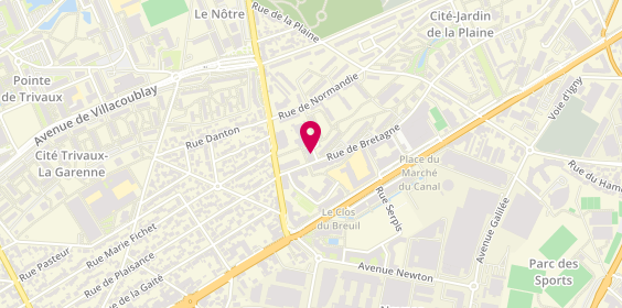 Plan de BIGNON Marie, 1 Rue d'Auvergne, 92140 Clamart