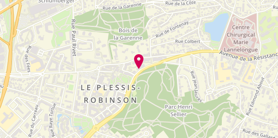 Plan de ASFOURI Samira, 6 Avenue Charles de Gaulle, 92350 Le Plessis-Robinson
