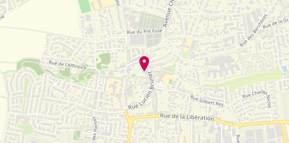 Plan de GORET Nathalie, 97 Rue Lucien Brunet, 77340 Pontault-Combault