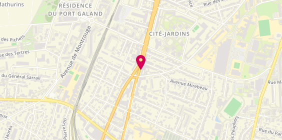 Plan de ADOUM DOUASS Myriam, 15 Avenue du General Leclerc, 92340 Bourg-la-Reine