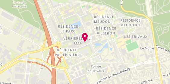 Plan de BRIARD SEBBAH Annick, 6 Rue de la Station, 92360 Meudon