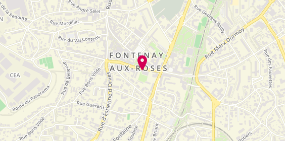 Plan de BAILLY Guillaume, 1 Rue Jean Jaures, 92260 Fontenay-aux-Roses