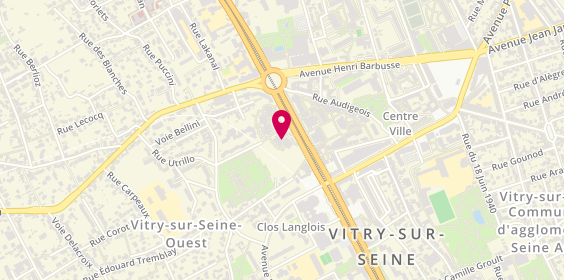 Plan de THIBAULT Michel, 14 Avenue Maximilien Robespierre, 94400 Vitry-sur-Seine