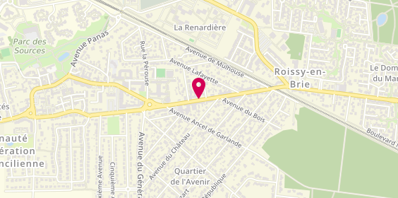 Plan de SANTOS FERREIRA Cristina, 15 Avenue du General Leclerc, 77680 Roissy-en-Brie