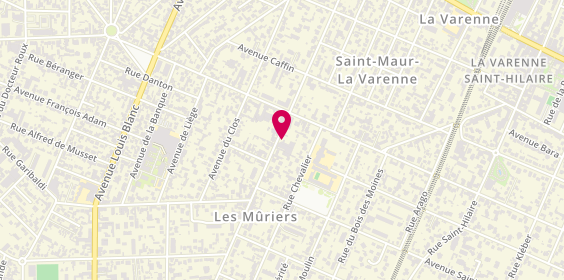 Plan de SOUPIN Jean Louis, 39 Bis Avenue de Bonneuil, 94210 Saint-Maur-des-Fossés
