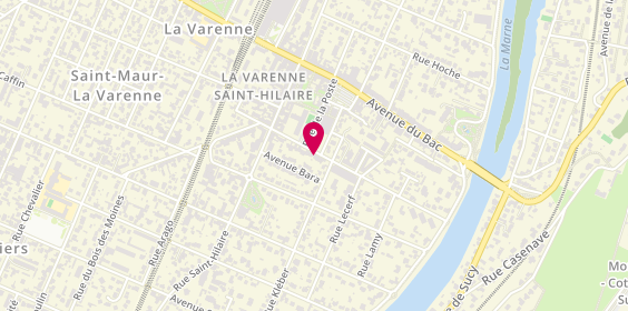 Plan de BEAUDOUX Sophie, 18 Avenue de Chanzy, 94210 Saint-Maur-des-Fossés