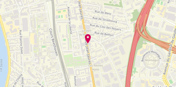 Plan de MÉDY Builou, 145 Rue Jean Jaures, 94700 Maisons-Alfort