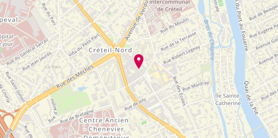 Plan de KERMADI Sabria, 35 Rue du General Leclerc, 94000 Créteil