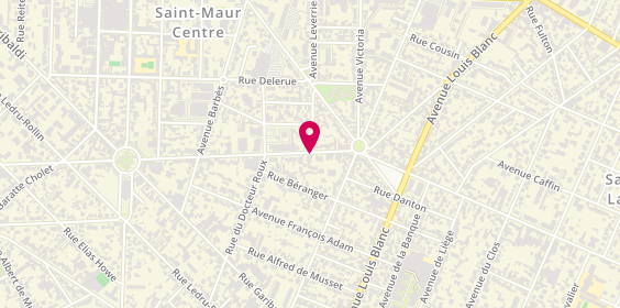 Plan de MARQUIE Victoria, 88 Ter Boulevard de Bellechasse, 94100 Saint-Maur-des-Fossés