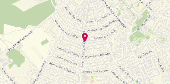 Plan de MARIA Camille, 53 Avenue Charles Rouxel, 77340 Pontault-Combault