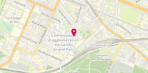 Plan de GROUSSET Olivier, 6 Rue Edouard Charton, 78000 Versailles