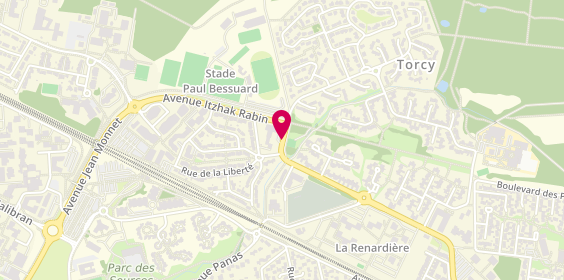 Plan de SICAMOIS Krystel, 1 Avenue Paul Cézanne, 77680 Roissy-en-Brie