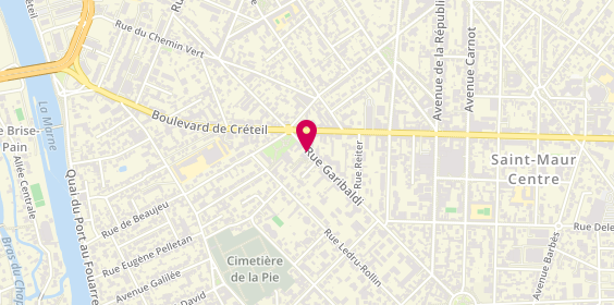 Plan de LEPAGE Fabienne, 48 Rue Garibaldi, 94100 Saint-Maur-des-Fossés