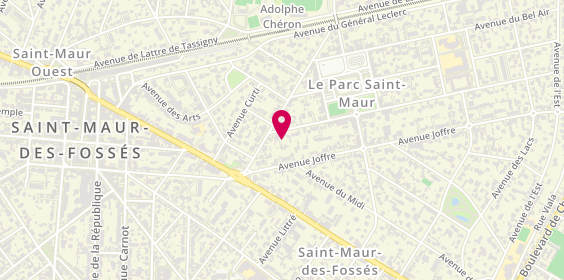Plan de BECHIKH Merieme, 28 Avenue Fusillés de Chateaubriant, 94100 Saint-Maur-des-Fossés
