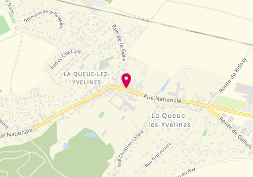 Plan de TAGLIABUE Gaëlle, 26 Rue Nationale, 78940 La Queue-les-Yvelines