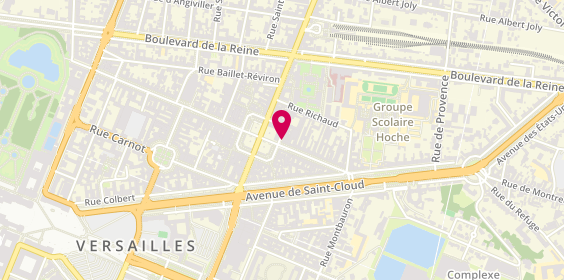 Plan de AIGLIN Christelle, 10 Rue André Chénier, 78000 Versailles