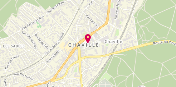 Plan de Aguemon Ricicatou, 11 Place du Marche, 92370 Chaville