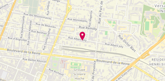 Plan de LOF Stéphane, 20 Rue Albert Joly, 78000 Versailles