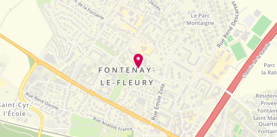 Plan de BLARD Florence, 8 Avenue Jean Lurcat, 78330 Fontenay-le-Fleury
