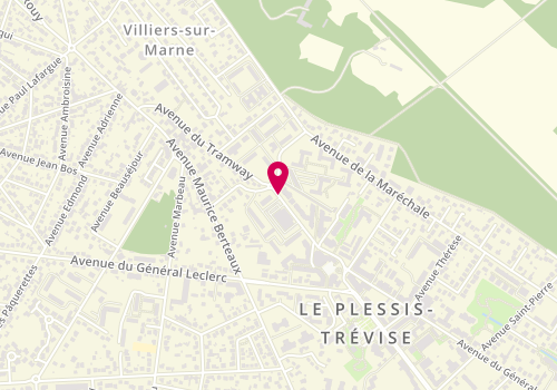 Plan de QUETTIER Christophe, 1 Bis Avenue Ardouin, 94420 Le Plessis-Trévise