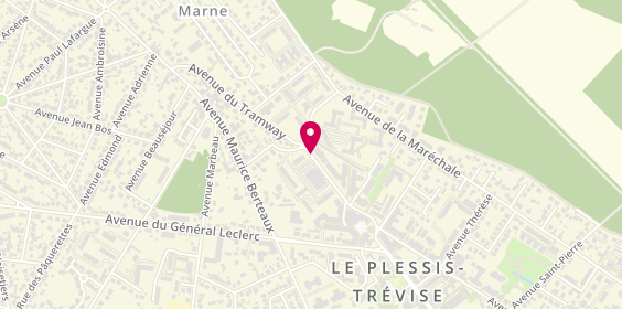 Plan de BIQUE Stéphane, 1 Bis Avenue Ardouin, 94420 Le Plessis-Trévise