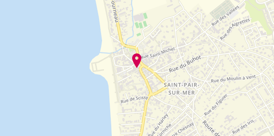 Plan de LECLERC Théo, 14 Rue Sainte Anne, 50380 Saint-Pair-sur-Mer